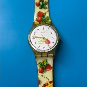🖤2003 SWATCH ‘MAKE A PIE’ WATCH
